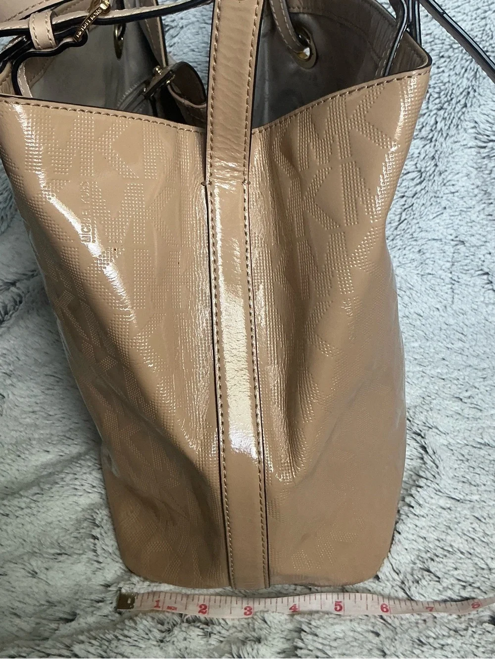 Michael Kors shiny patent